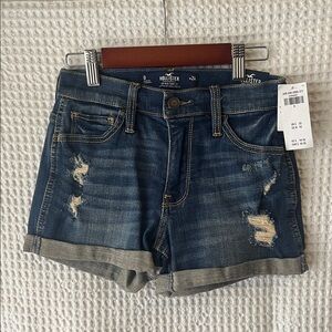 NWT Hollister Blue Jean Shorts